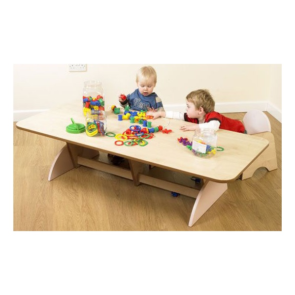 Luna Rectangular Nursery Table