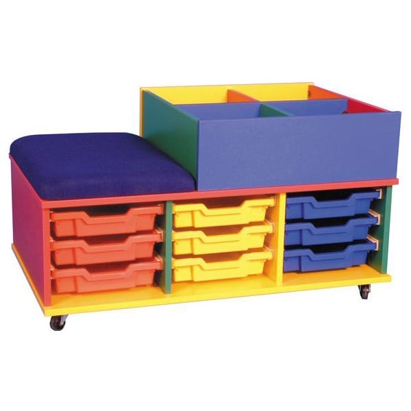 Mobile Seat & Tray Storage Kinderbox