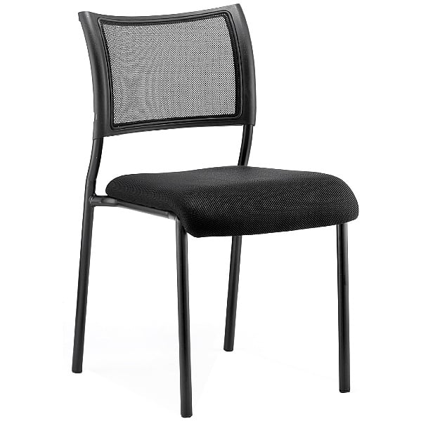 Victoria Black Frame Chair Without Arms