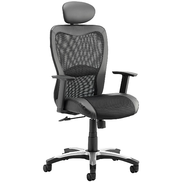 Aerial Mesh Office Chair With Headrest