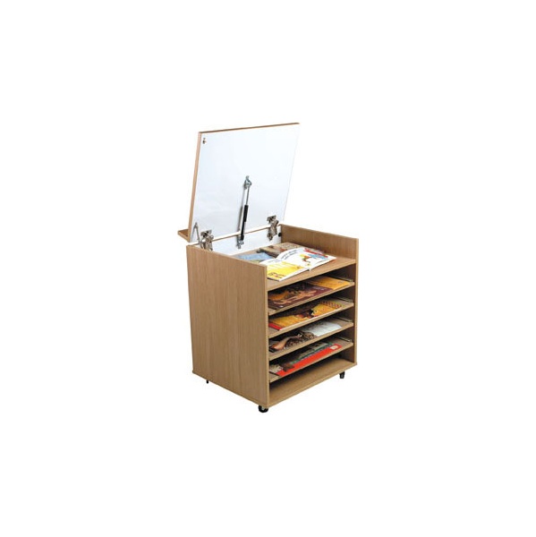 Mobile Big Book Easel With Whiteboard