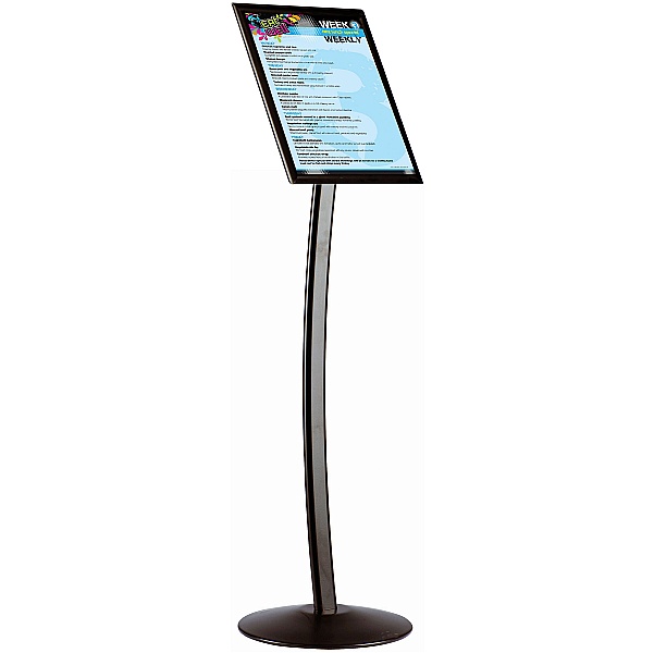 Busygrip Black Poster Stand - Portrait