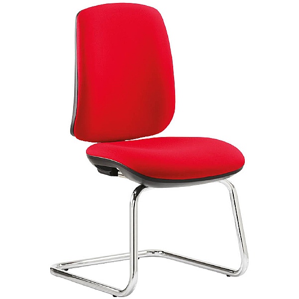 Fusion High Back Cantilever Visitor Chair