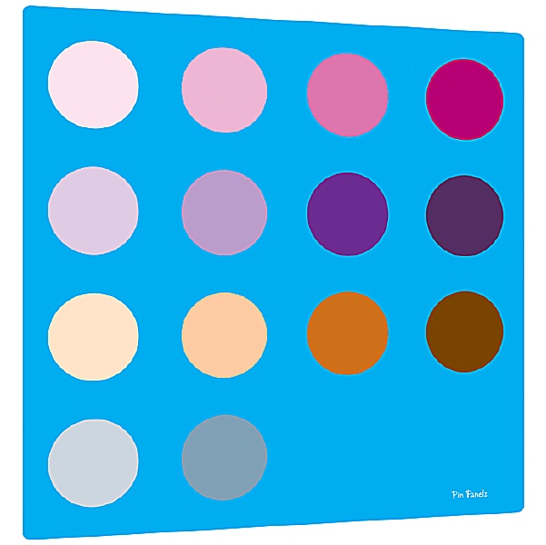Pin Panel Z Pin Panelz Circles Noticeboards | Office Furniture Online
