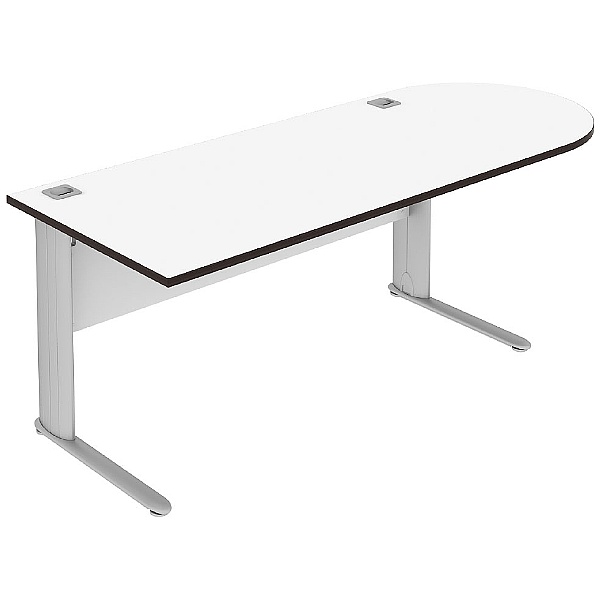 Elite Optima Plus D-End Rectangular Desks