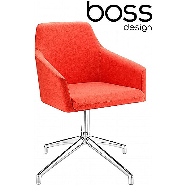 Boss Design Toto High Back Swivel Reception Chair