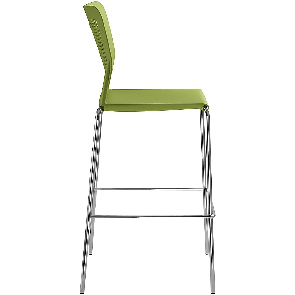 Time Plastic Tall Bistro/Bar Stools