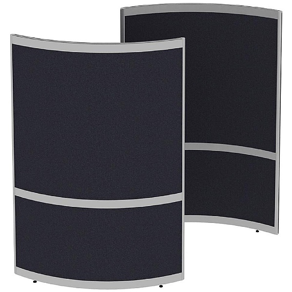 Elite Huddle Pod Curved Screen With Two Fabric Pan