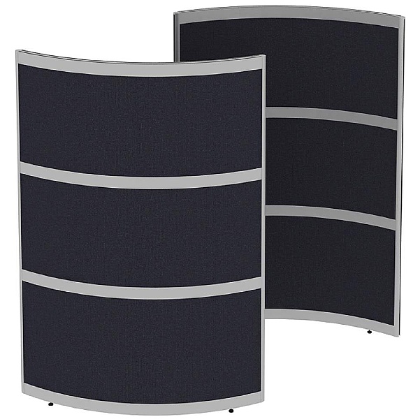 Elite Huddle Pod Curved Screen With Three Fabric P