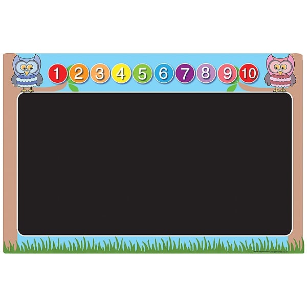 Counting Owl Chalkboard