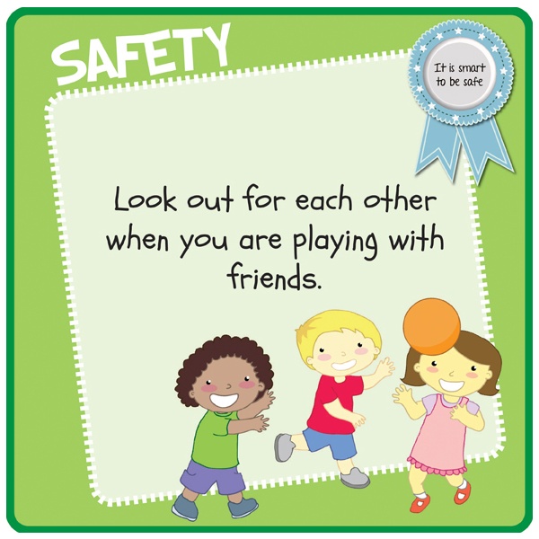 Children's Friends Safety Sign