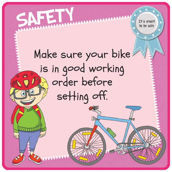 Children's Cycle Safety Sign