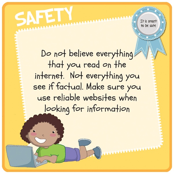 Children's Information Safety Sign