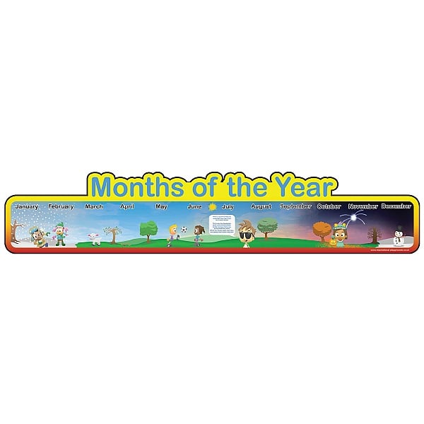 Months Of The Year Board