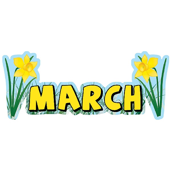 Months Of The Year March Signs