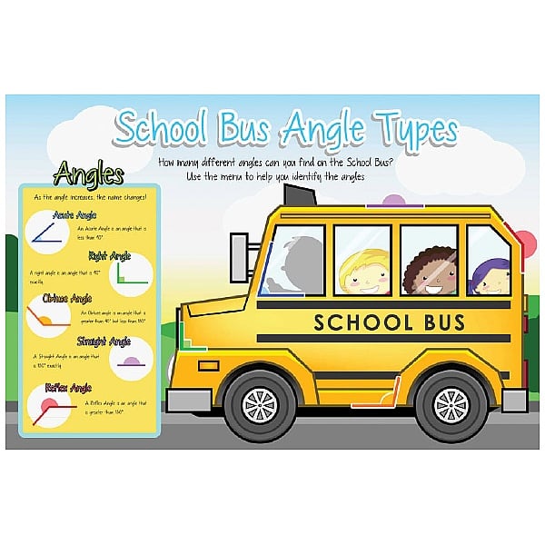 School Bus Angle Types Sign