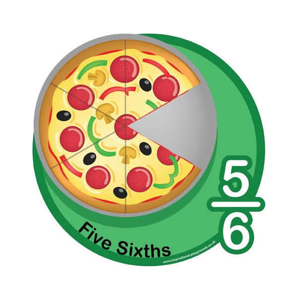 Five Sixths Fraction Sign