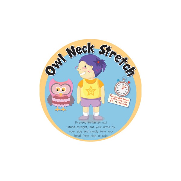 Owl Neck Stretch Sign