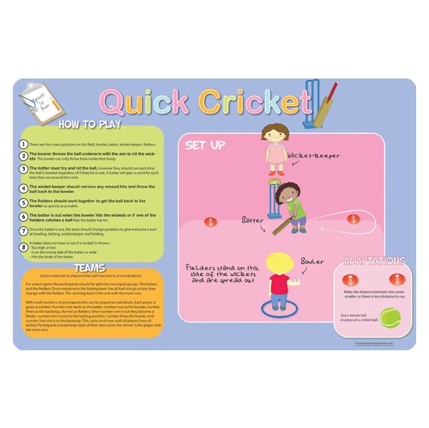 How To Play Cricket Sign