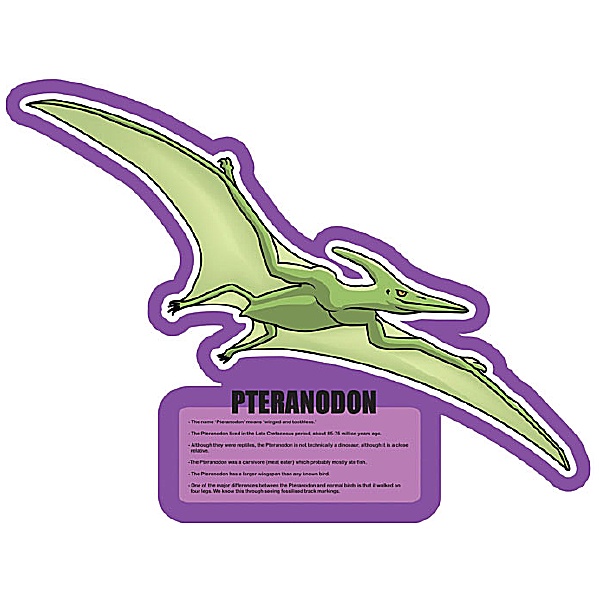 Pteranodon Dinosaur Sign