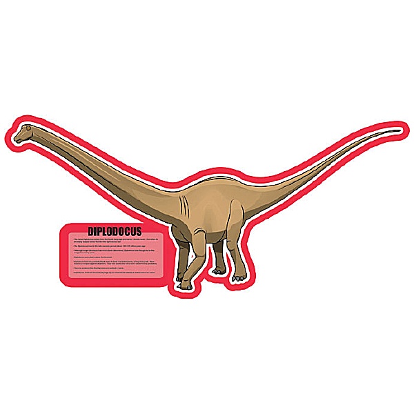 Diplidocus Dinosaur Sign