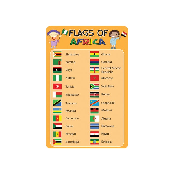 Flags Of Africa Sign