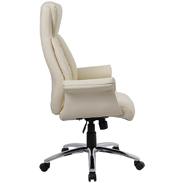 Jersey Executive Leather Faced Office Chairs