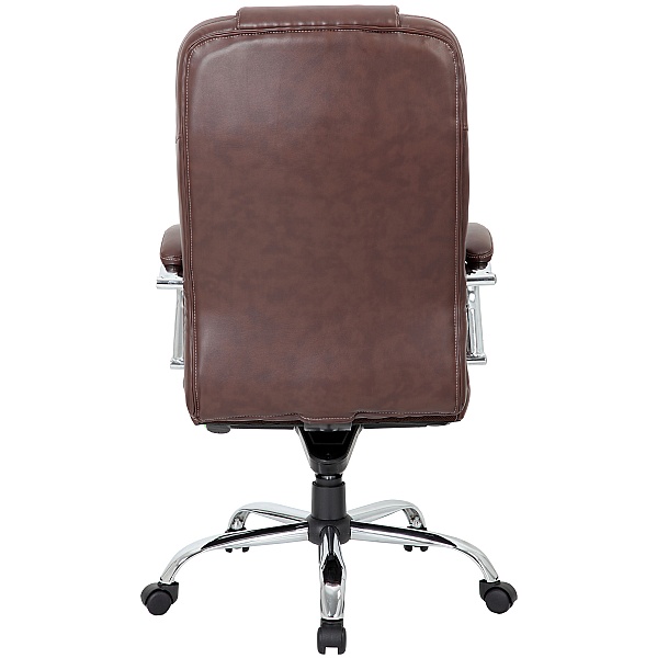 Verona Brown Executive Leather Office Chair