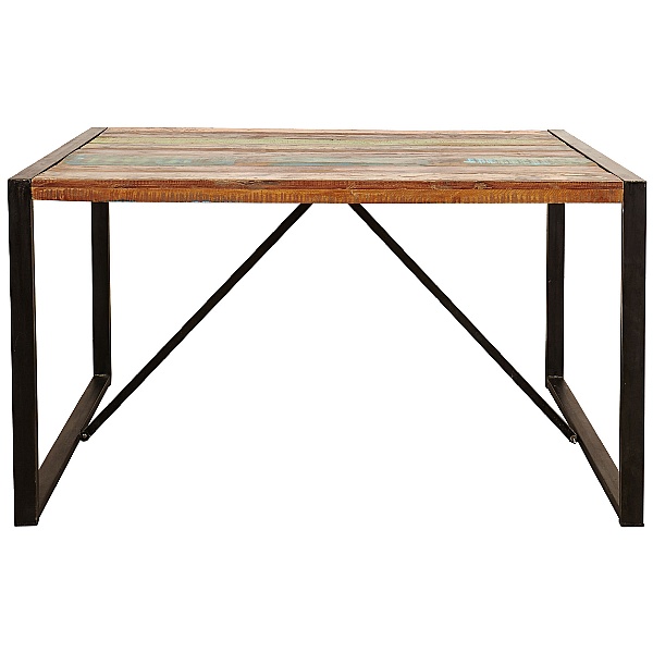 Accrington Reclaimed Wood Dining Table Small