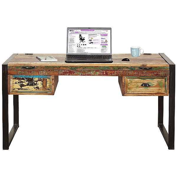 Accrington Reclaimed Wood Computer Desk