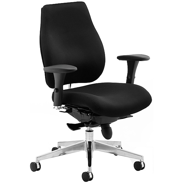 Vital 24Hr Ergonomic Plus Chair Black