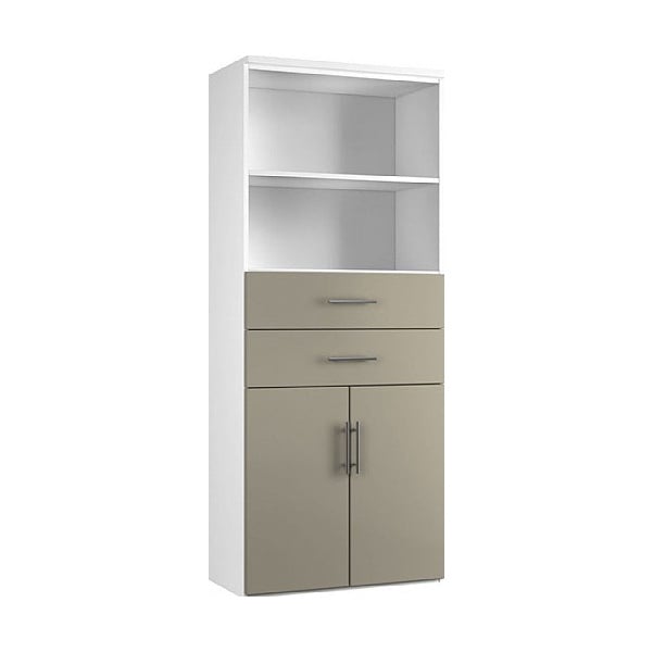 Reflections Double Door Combi Cupboards With Drawers And Shelves ...