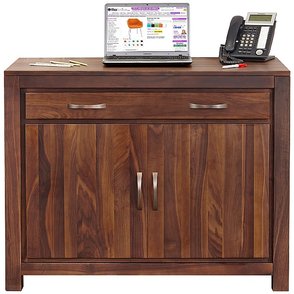Fernhurst Solid Walnut Hidden Home Office Desk