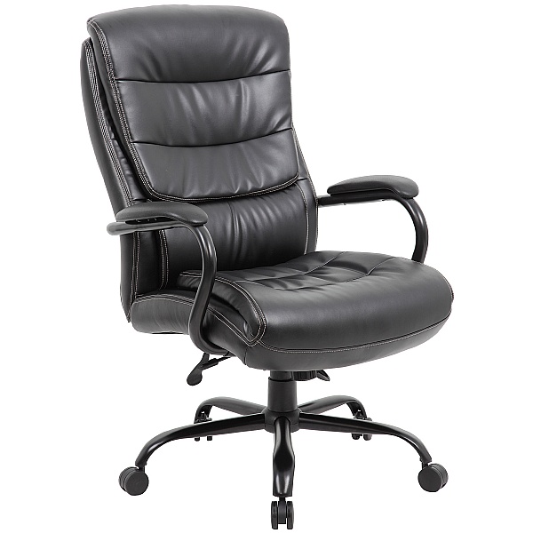 Citadel Bariatric 27 Stone 24 Hour Leather Manager Chair