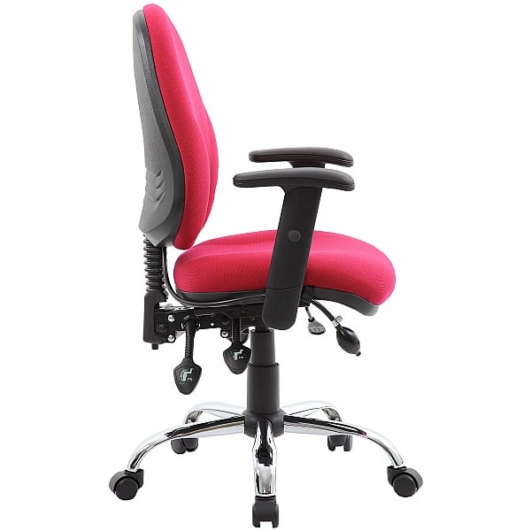 Comfort Ergo 3-Lever Operator Chairs with Arms