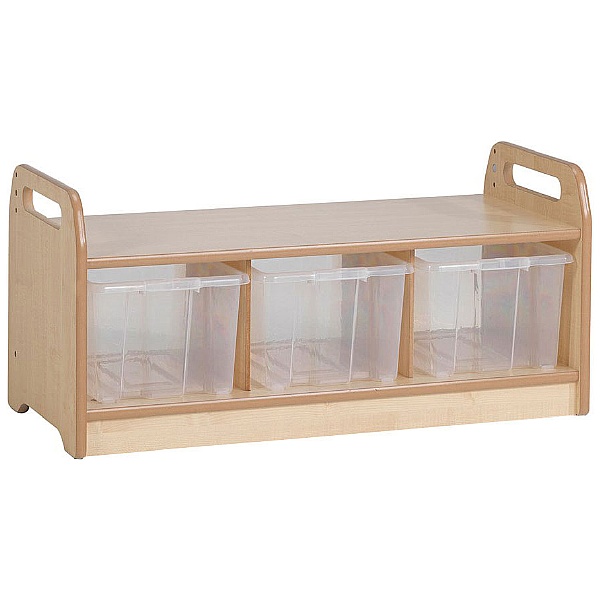 Playscapes Low Level Storage Bench
