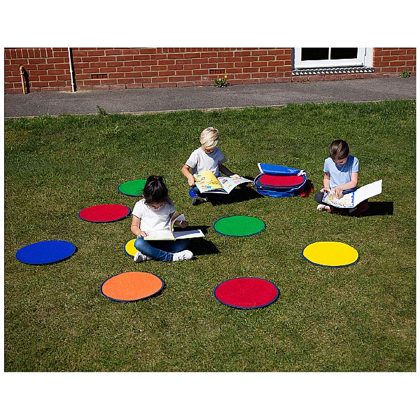 Rainbow Circle Outdoor Play Mats