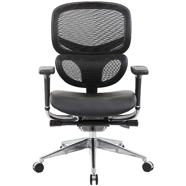 inSync 24Hour Leather Seat Office Chair Mesh Backrest Office Furniture Online