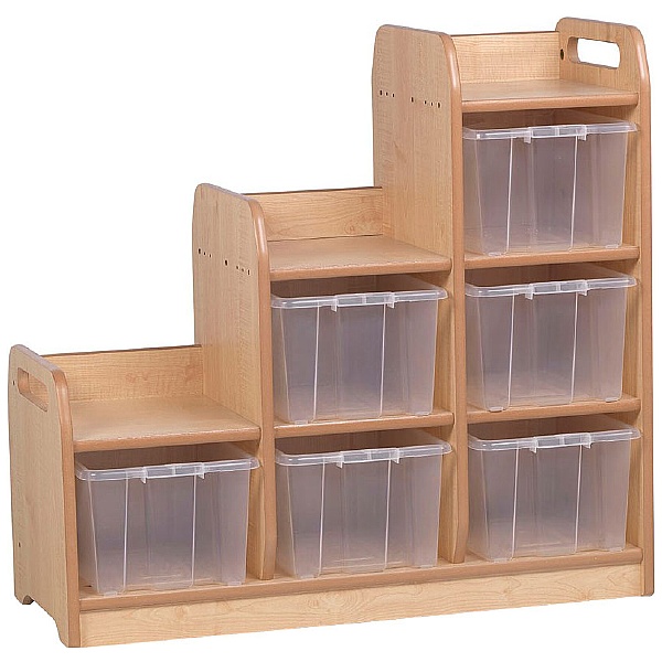 PlayScapes Stepped Storage Unit