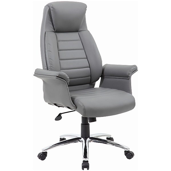 Jersey Executive Leather Faced Office Chairs