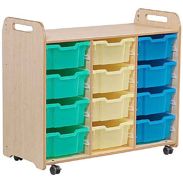 PlayScapes Triple Column Variety Tray Storage Unit