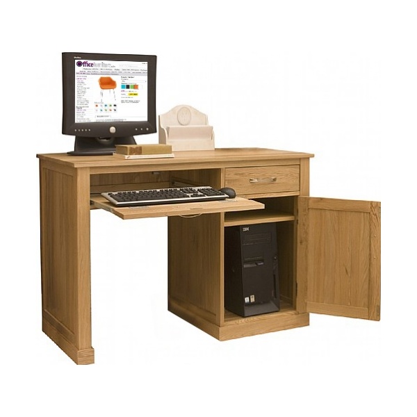 Cavalli Solid Oak Compact Computer Desk