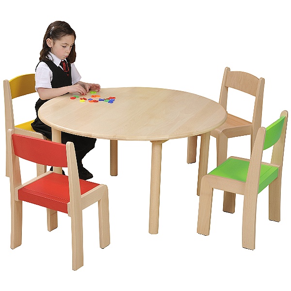 Classroom Circular Writing Table