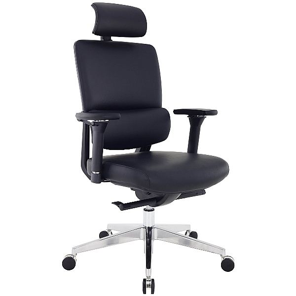 Parity Executive Leather Chair Black