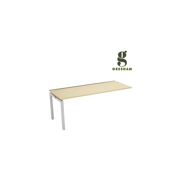 Gresham Bench² Straight Leg Sliding Top Rectangular Add On Desks