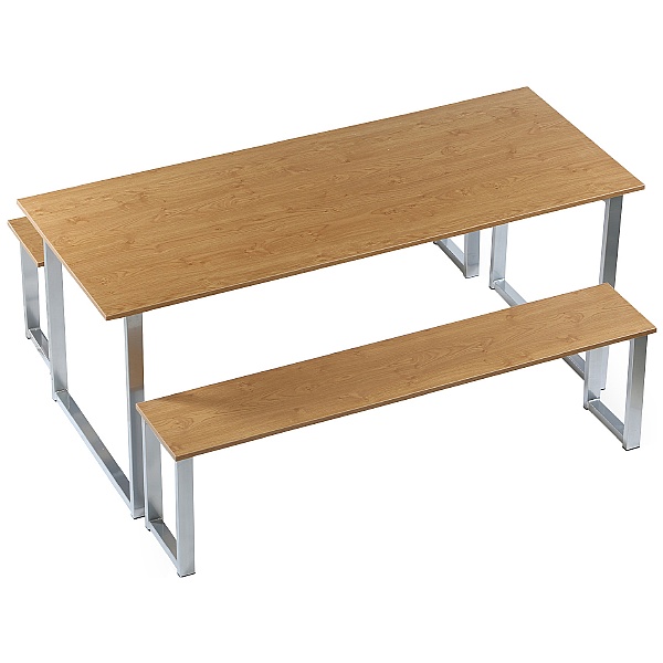Cantina Dining Table and Bench Set
