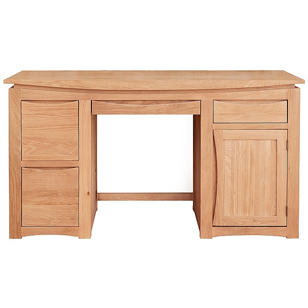 Addison Solid Oak Home Office Desk Computer Desks