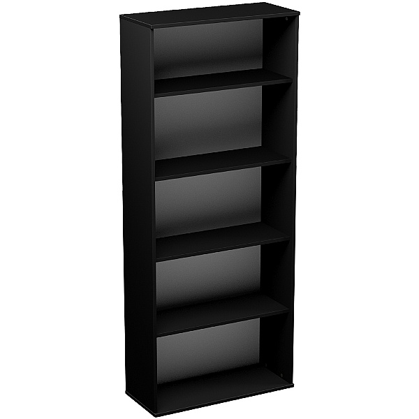 Eclipse Essential Black Office Bookcases