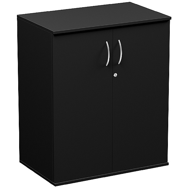 Eclipse Essential Black Office Cupboards