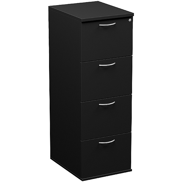 Eclipse Essential Black Filing Cabinets